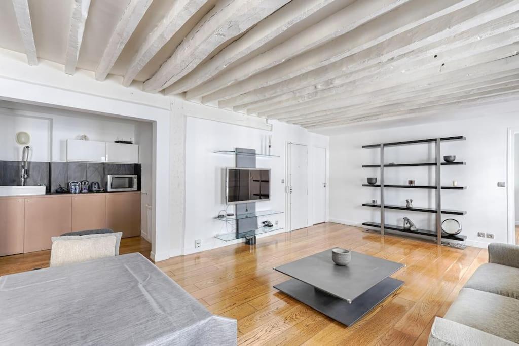 Marais Historical Center Charming Apartment 1Br Paris Exterior photo